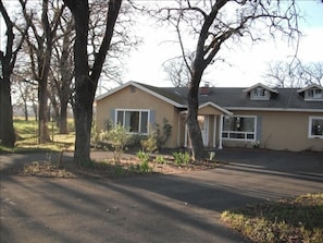 Front of the house