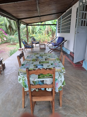 Outdoor dining