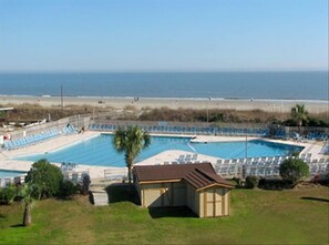 Island's largest ocean front pool