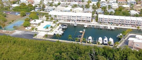 Aerial view of Key Largo Complex