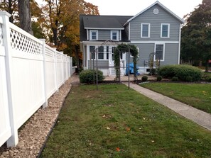 New privacy fence
