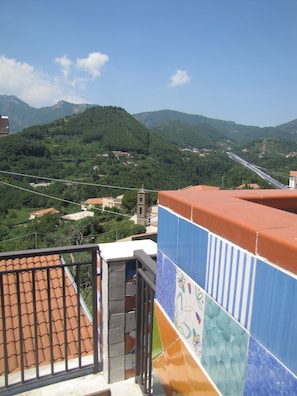Panorama dal terrazzo/View from terrace