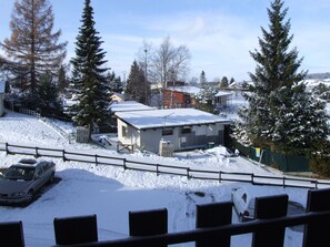 extérieur vue sur parking