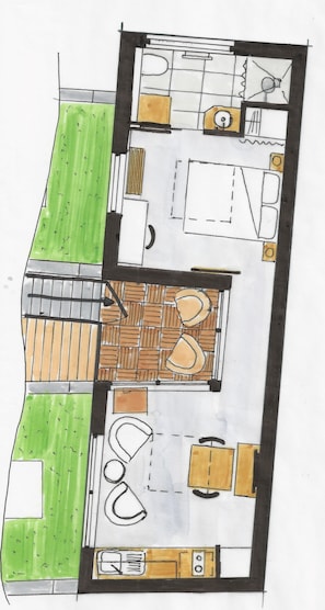 Plan du gîte