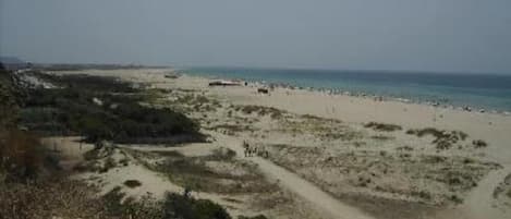 Blick auf den Strand