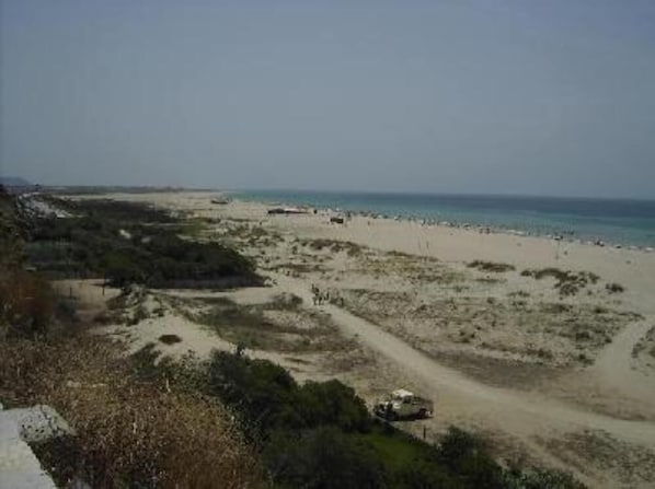 Blick auf den Strand