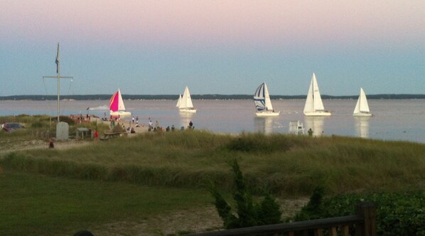 View from deck