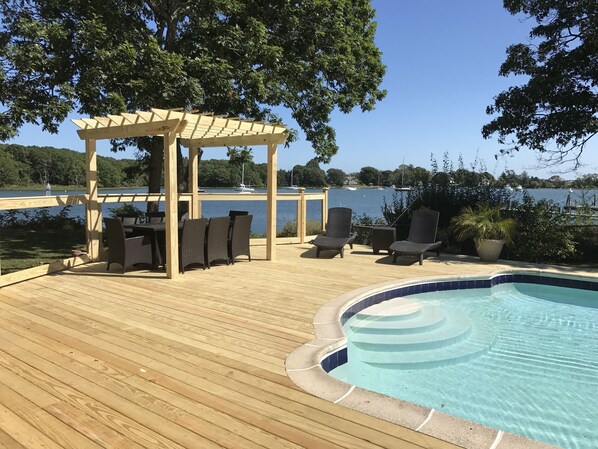 Waterfront Gunite Pool