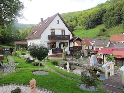 well-equipped apartment in a quiet forest location