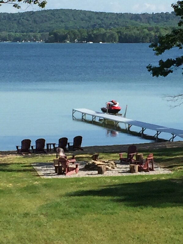 Lake View of Big Platte from the cabin
