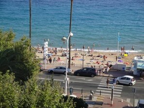 Blick auf den Strand