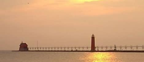 Grand Haven Pier.