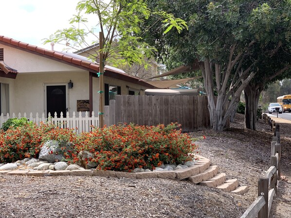 The front of the Bungalow.