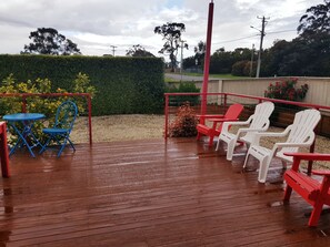 Front deck