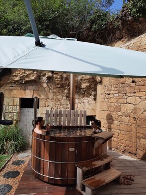 Bubbelpool utomhus