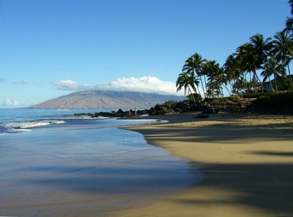 Beautiful Charley Young Beach, across the street from the Maui Vista