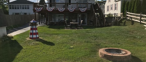 View of house from the lake