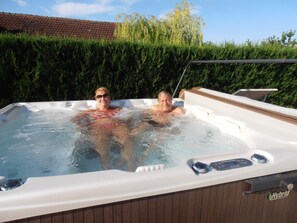 Bubbelpool utomhus