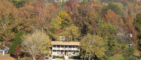 View of the Main Bed and Breakfast from the Boathouse...