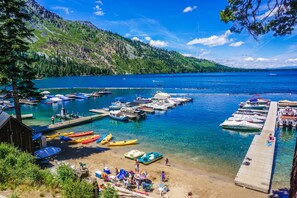 Fallen Leaf Lake offers a variety of water activities