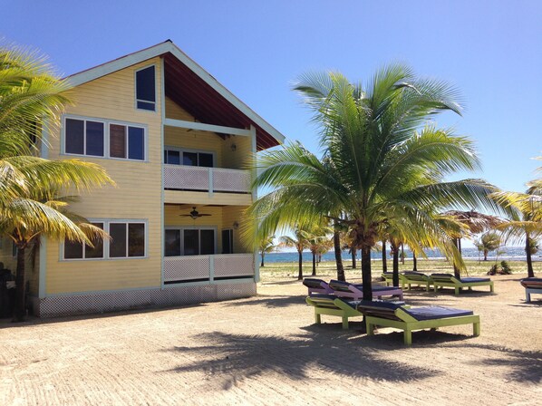 House and proximity to Beach view...direct oceanfront