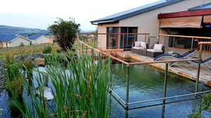 The eco pool is for your use only, so take a plunge on the wildside!