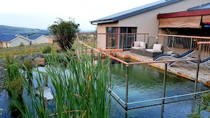 The eco pool is for your use only, so take a plunge on the wildside!