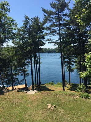 View Of The River From The Deck