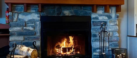 Fireplace in Living room