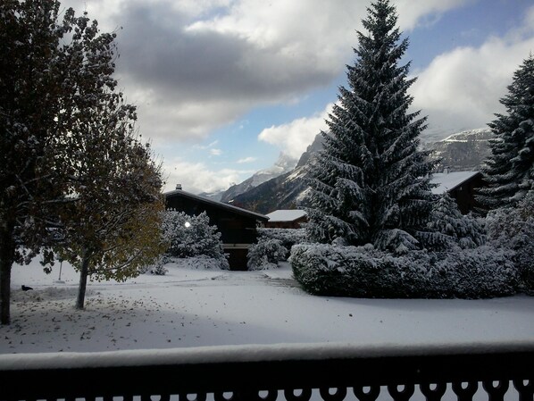 Aussicht vom Balkon Winter (nach sueden)