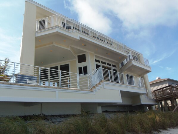 Ocean Side of the House