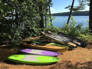 The Fleet. Life Jackets included, but call for sizes. 