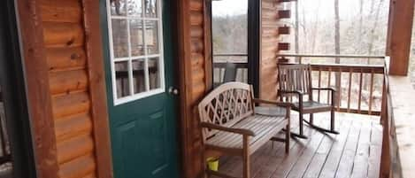 Hunter's Run front porch