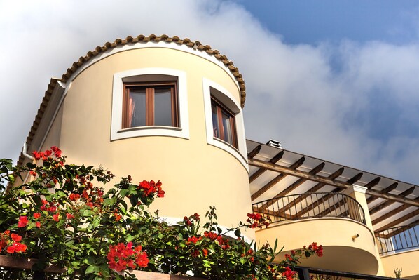 House facade (traditional Corfiot architecture)