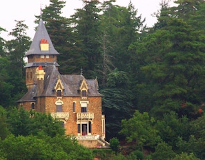 The Chateau nestled within the Trees