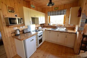 Well equipped kitchen