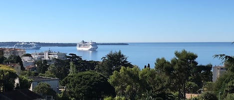 vue du balcon