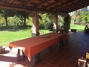 Restaurante al aire libre