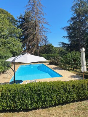 Large private swimming pool