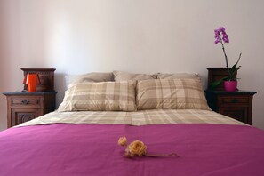 The double bed, which can be split into two singles