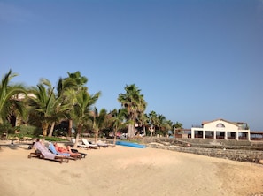 Beach next to the apartment