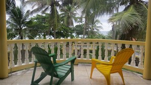 Top floor balcony