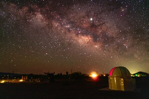 Rent observatory during your stay Photo by Cyprian Woo
(No Smoking NO Telescope)