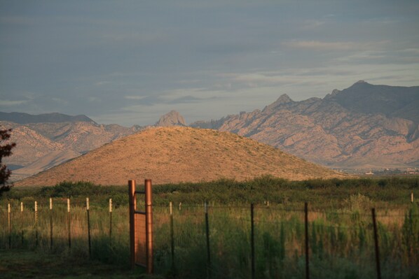 Views of both The Cochise Stronghold & Chiricahua National Monument at the Ranch
