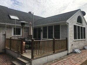 Rear Patio with Outdoor Dining Area