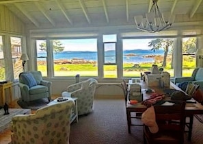 Your own ocean view from bedroom (through Great Room)!