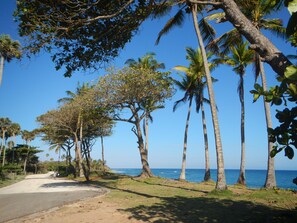 Beach walk at Encuentro Beach, Cabarete