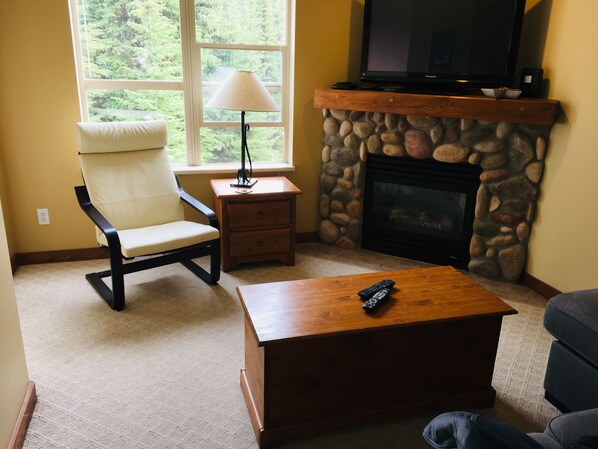 Cozy Living Room and Fire Place