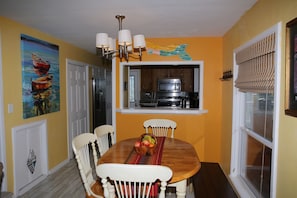 Dining Room Table with 4 chairs and bench