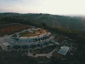 Semi-earth house with the best view!